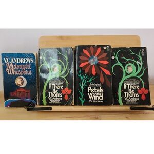 VC Andrews Vintage Paperback Lot 4 Books Petals on the Wind If There Be Thorns